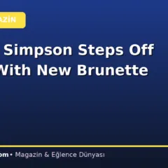 Jessica Simpson Steps Off Plane With New Brunette Look