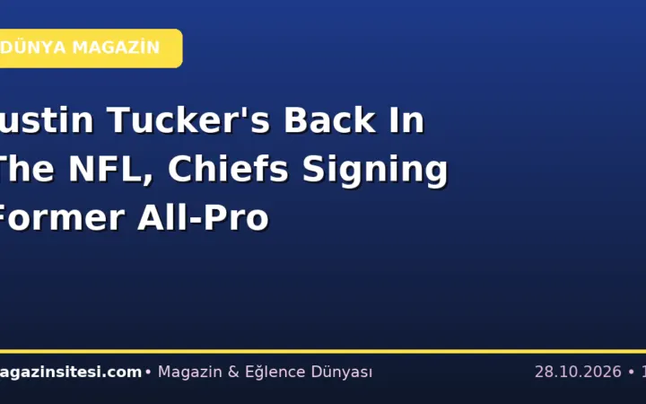 Justin Tucker’s Back In The NFL, Chiefs Signing Former All-Pro