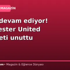 Kabus devam ediyor! Manchester United galibiyeti unuttu