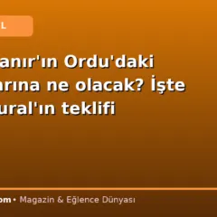 Kadir İnanır’ın Ordu’daki topraklarına ne olacak? İşte Jülide Kural’ın teklifi