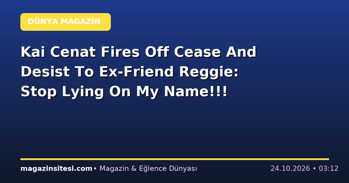 Kai Cenat Fires Off Cease And Desist To Ex-Friend Reggie: Stop Lying On My Name!!!