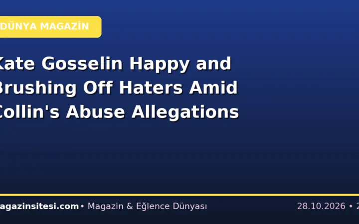 Kate Gosselin Happy and Brushing Off Haters Amid Collin’s Abuse Allegations