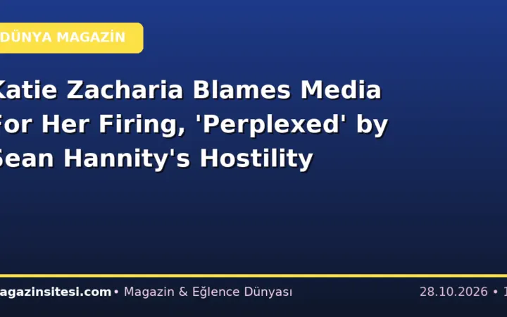 Katie Zacharia Blames Media For Her Firing, ‘Perplexed’ by Sean Hannity’s Hostility