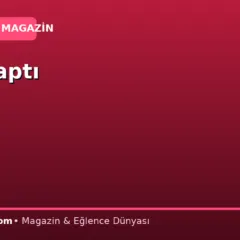 Kaza yaptı