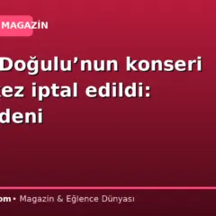Kenan Doğulu’nun konseri ikinci kez iptal edildi: İşte nedeni