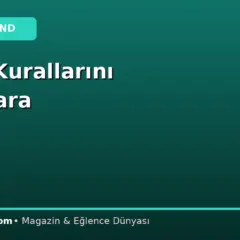 Kendi Kurallarını Yazanlara