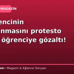 İki öğrencinin tutuklanmasını protesto eden 4 öğrenciye gözaltı!