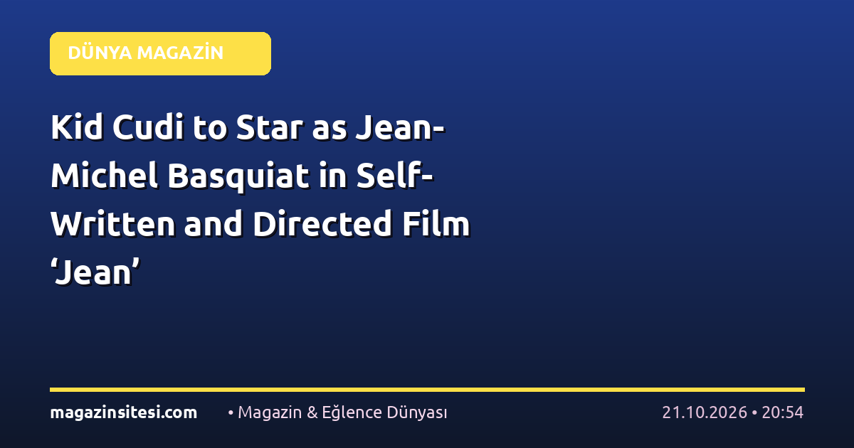 Kid Cudi to Star as Jean-Michel Basquiat in Self-Written and Directed Film ‘Jean’