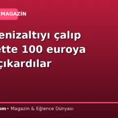 Koca denizaltıyı çalıp internette 100 euroya satışa çıkardılar