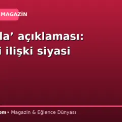 ‘Kol kola’ açıklaması: Medeni ilişki siyasi değil!