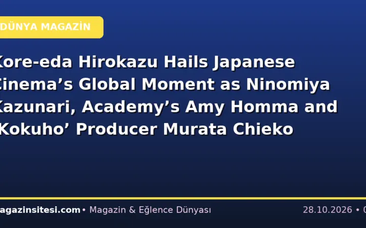 Kore-eda Hirokazu Hails Japanese Cinema’s Global Moment as Ninomiya Kazunari, Academy’s Amy Homma and ‘Kokuho’ Producer Murata Chieko Take Stage at Kering Women in Motion Tokyo Event