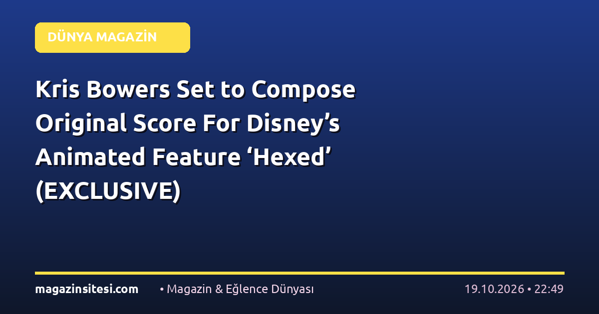 Kris Bowers Set to Compose Original Score For Disney’s Animated Feature ‘Hexed’ (EXCLUSIVE)