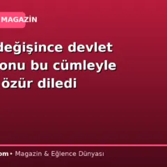 İktidar değişince devlet televizyonu bu cümleyle halktan özür diledi