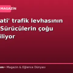 ‘Kum saati’ trafik levhasının anlamı: Sürücülerin çoğu yanlış biliyor