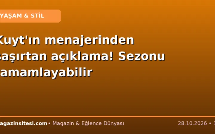 Kuyt’ın menajerinden şaşırtan açıklama! Sezonu tamamlayabilir