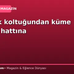 Liderlik koltuğundan küme düşme hattına