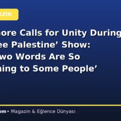 Macklemore Calls for Unity During First ‘Free Palestine’ Show: ‘Those Two Words Are So Threatening to Some People’