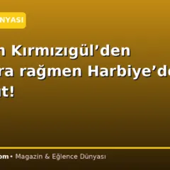 Mahsun Kırmızıgül’den yağmura rağmen Harbiye’de sold out!