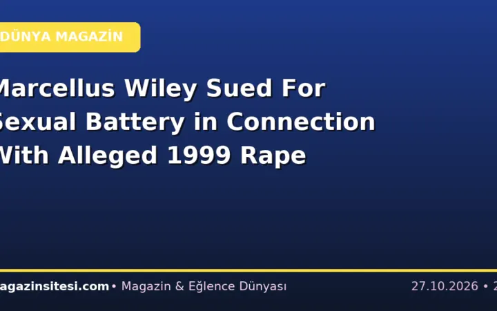 Marcellus Wiley Sued For Sexual Battery in Connection With Alleged 1999 Rape