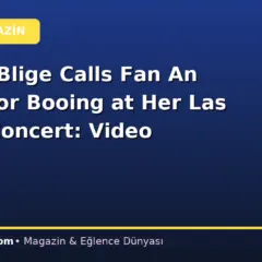 Mary J. Blige Calls Fan An ‘Idiot’ For Booing at Her Las Vegas Concert: Video