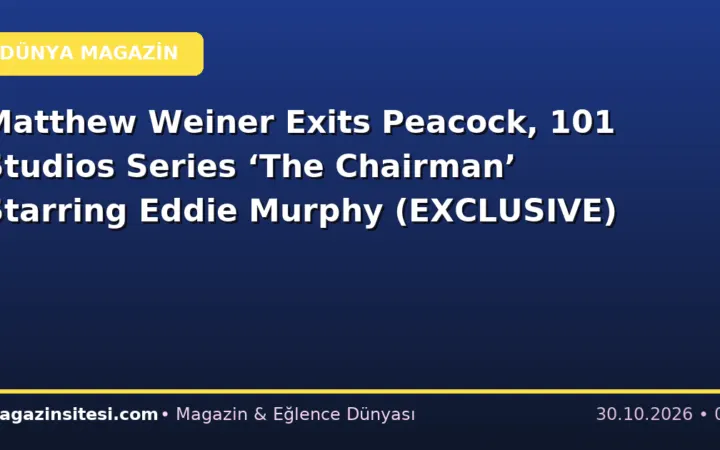 Matthew Weiner Exits Peacock, 101 Studios Series ‘The Chairman’ Starring Eddie Murphy (EXCLUSIVE)