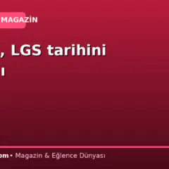 … MEB, LGS tarihini açıkladı