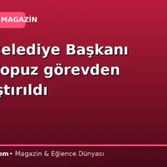 Milas Belediye Başkanı Fevzi Topuz görevden uzaklaştırıldı