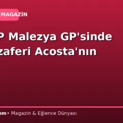 MotoGP Malezya GP’sinde sprint zaferi Acosta’nın