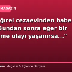 Murat Ağırel cezaevinden haber yaptı: “Bundan sonra eğer bir zehirlenme olayı yaşanırsa…”