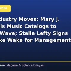Music Industry Moves: Mary J. Blige Sells Music Catalogs to Primary Wave; Stella Lefty Signs With Make Wake for Management; Boyz II Men Ink With Warner Records Nashville
