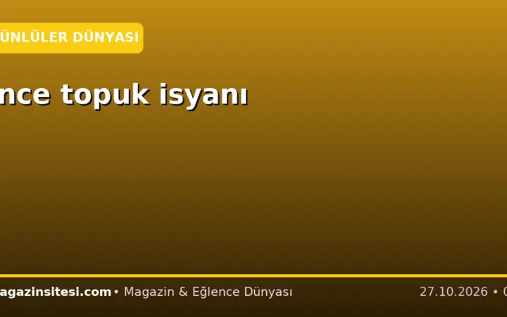 İnce topuk isyanı