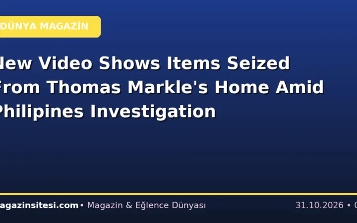 New Video Shows Items Seized From Thomas Markle’s Home Amid Philipines Investigation