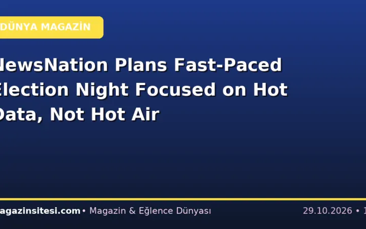 NewsNation Plans Fast-Paced Election Night Focused on Hot Data, Not Hot Air