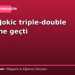 Nikola Jokic triple-double ile tarihe geçti