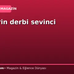 Ünlülerin derbi sevinci