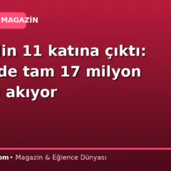 Normalin 11 katına çıktı: Saniyede tam 17 milyon litre su akıyor