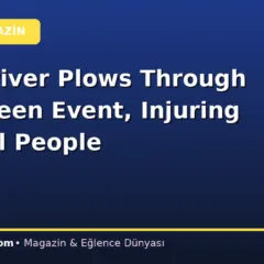 NYC Driver Plows Through Halloween Event, Injuring Several People