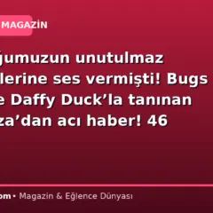 Çocukluğumuzun unutulmaz karakterlerine ses vermişti! Bugs Bunny ve Daffy Duck’la tanınan Eric Bauza’dan acı haber! 46 yaşında hayatını kaybetti