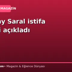 … Oktay Saral istifa ettiğini açıkladı