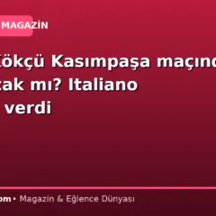 Orkun Kökçü Kasımpaşa maçında oynayacak mı? Italiano kararını verdi