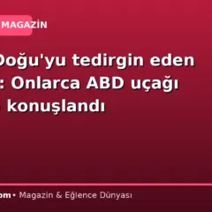 …Orta Doğu’yu tedirgin eden gelişme: Onlarca ABD uçağı İsrail’de konuşlandı