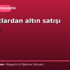 Otomatlardan altın satışı başladı