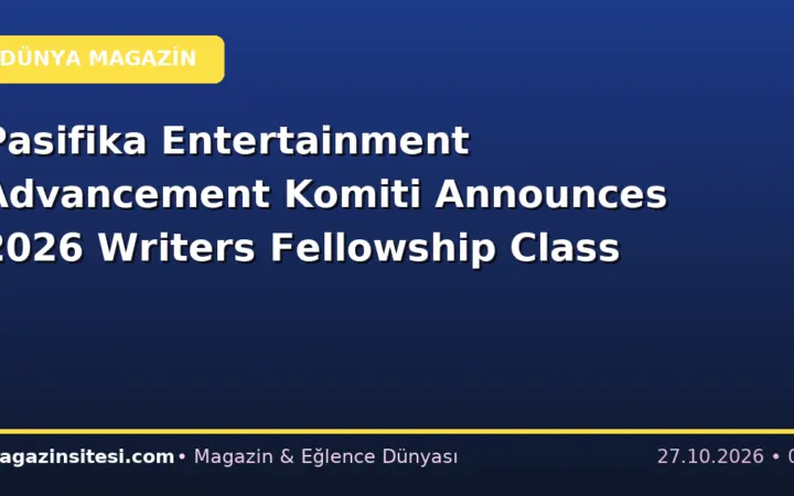 Pasifika Entertainment Advancement Komiti Announces 2026 Writers Fellowship Class