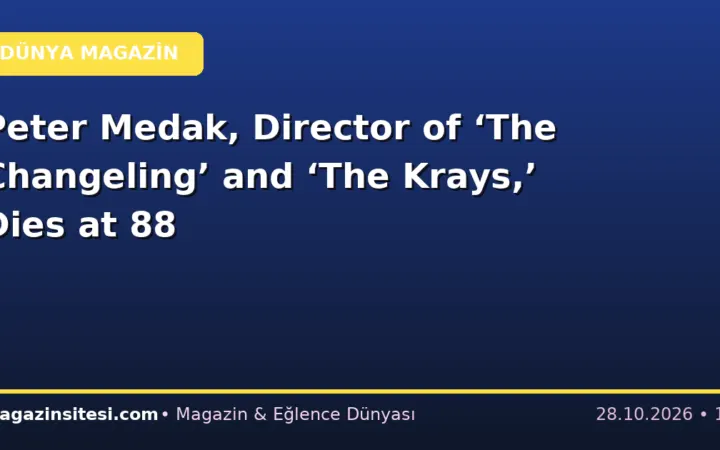 Peter Medak, Director of ‘The Changeling’ and ‘The Krays,’ Dies at 88
