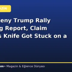 Police Deny Trump Rally Stabbing Report, Claim Officer’s Knife Got Stuck on a Shirt