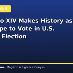 Pope Leo XIV Makes History as First Pope to Vote in U.S. General Election