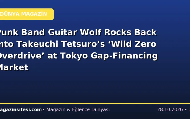 Punk Band Guitar Wolf Rocks Back Into Takeuchi Tetsuro’s ‘Wild Zero Overdrive’ at Tokyo Gap-Financing Market
