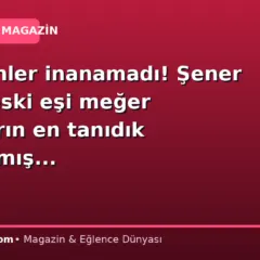 Öğrenenler inanamadı! Şener Şen’in eski eşi meğer ekranların en tanıdık simasıymış…