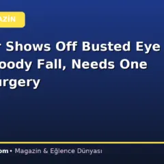 Ric Flair Shows Off Busted Eye After Bloody Fall, Needs One More Surgery
