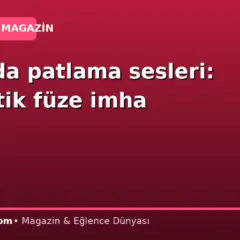 Riyad’da patlama sesleri: 2 balistik füze imha edildi